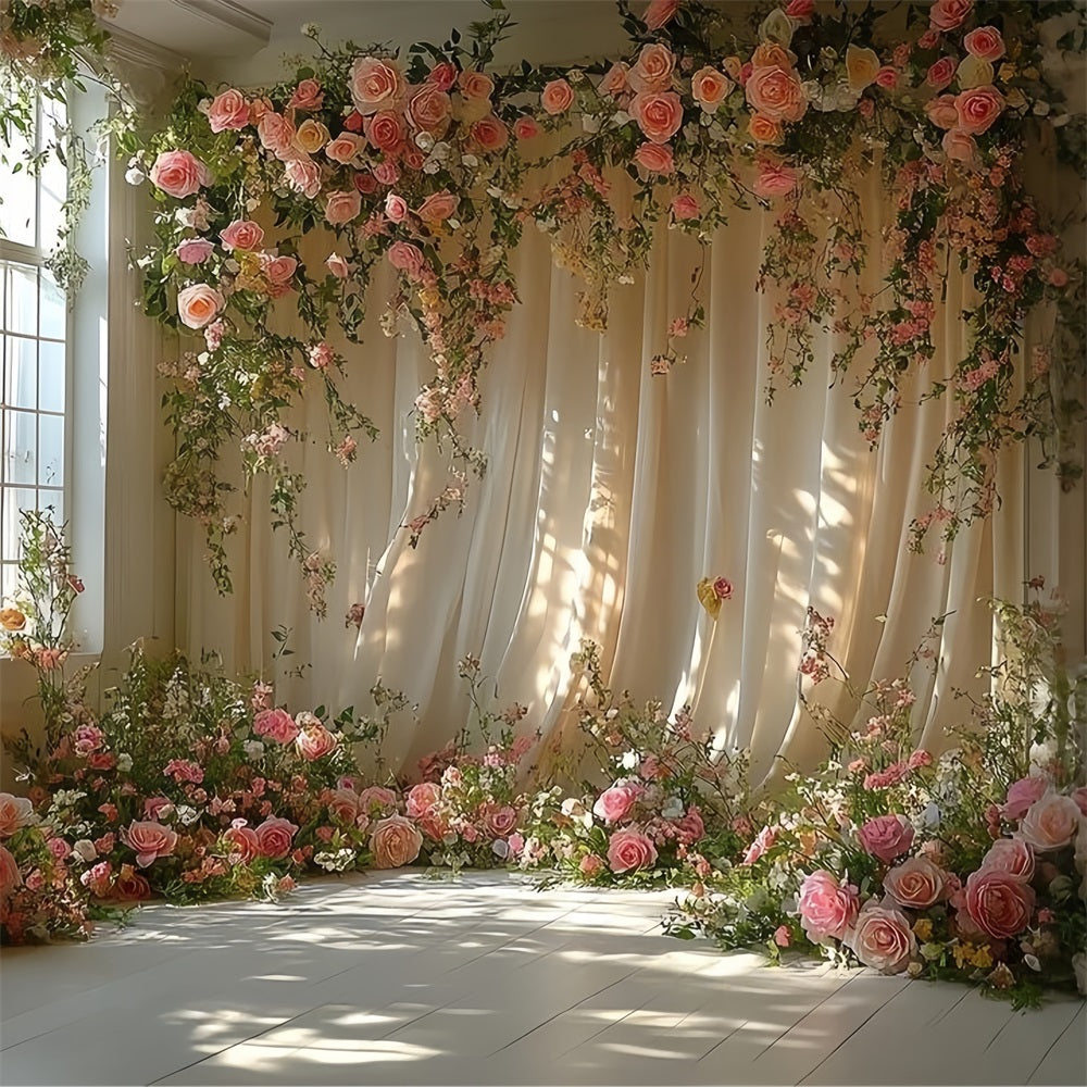 Verträumte böhmische Blumenbogen Dekoration BRP10-92
