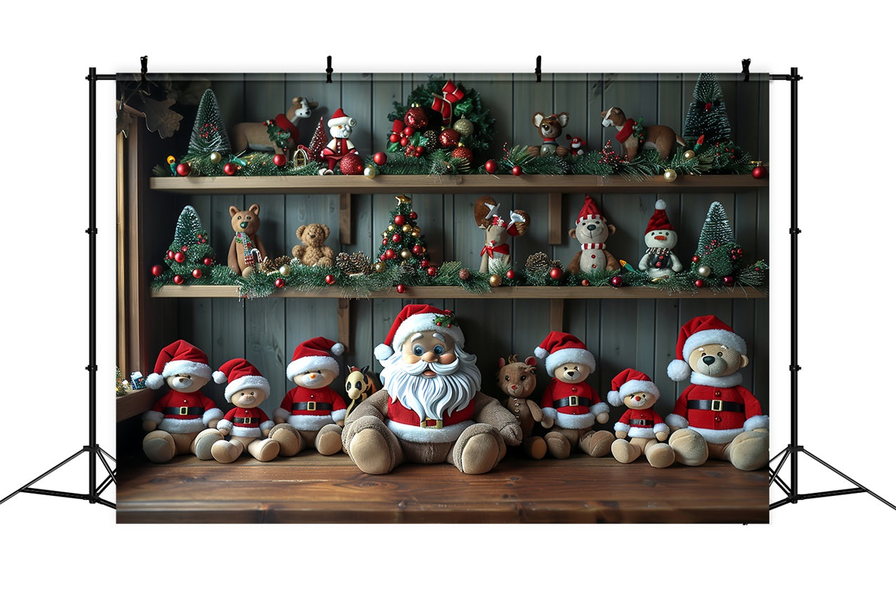 Professionelle Santa's Werkstatt Companion Hintergrund BRP11-76