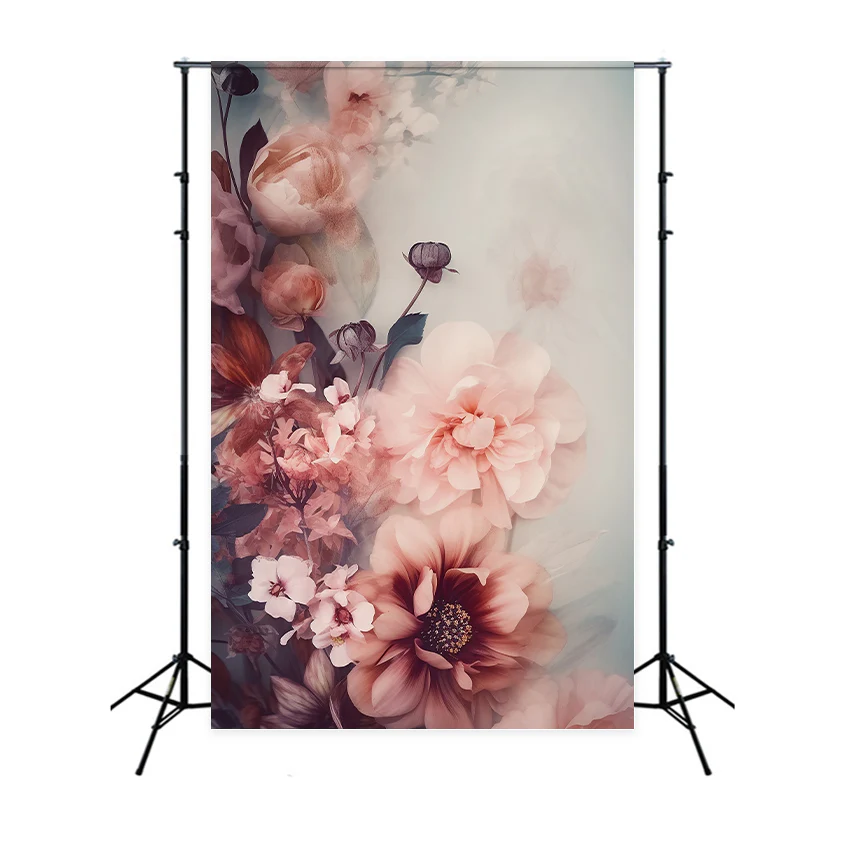 Mutterschaft Backdrops Fine Art Flower Wall Backdrop BRP12-31