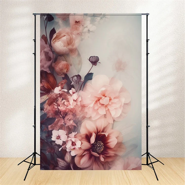 Mutterschaft Backdrops Fine Art Flower Wall Backdrop BRP12-31