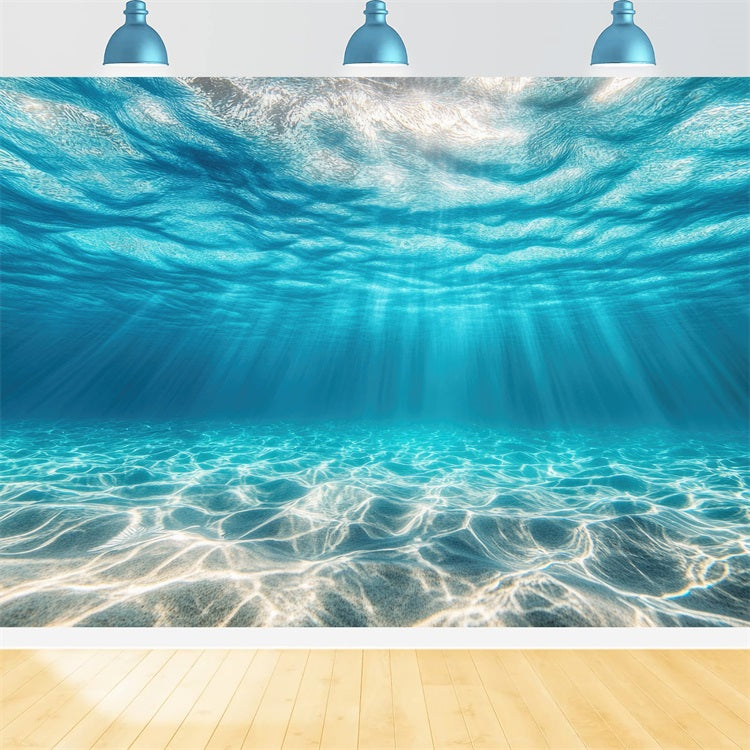 Diy Meerjungfrau Backdrop Beruhigt Unterwasser Sand Düne Backdrop BRP12-73
