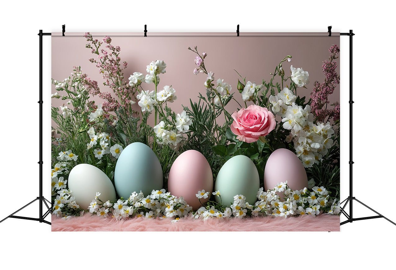 Ostern Fotohintergrund Backdrops Pastellblüten Ei Reihe Hintergrund BRP12-750