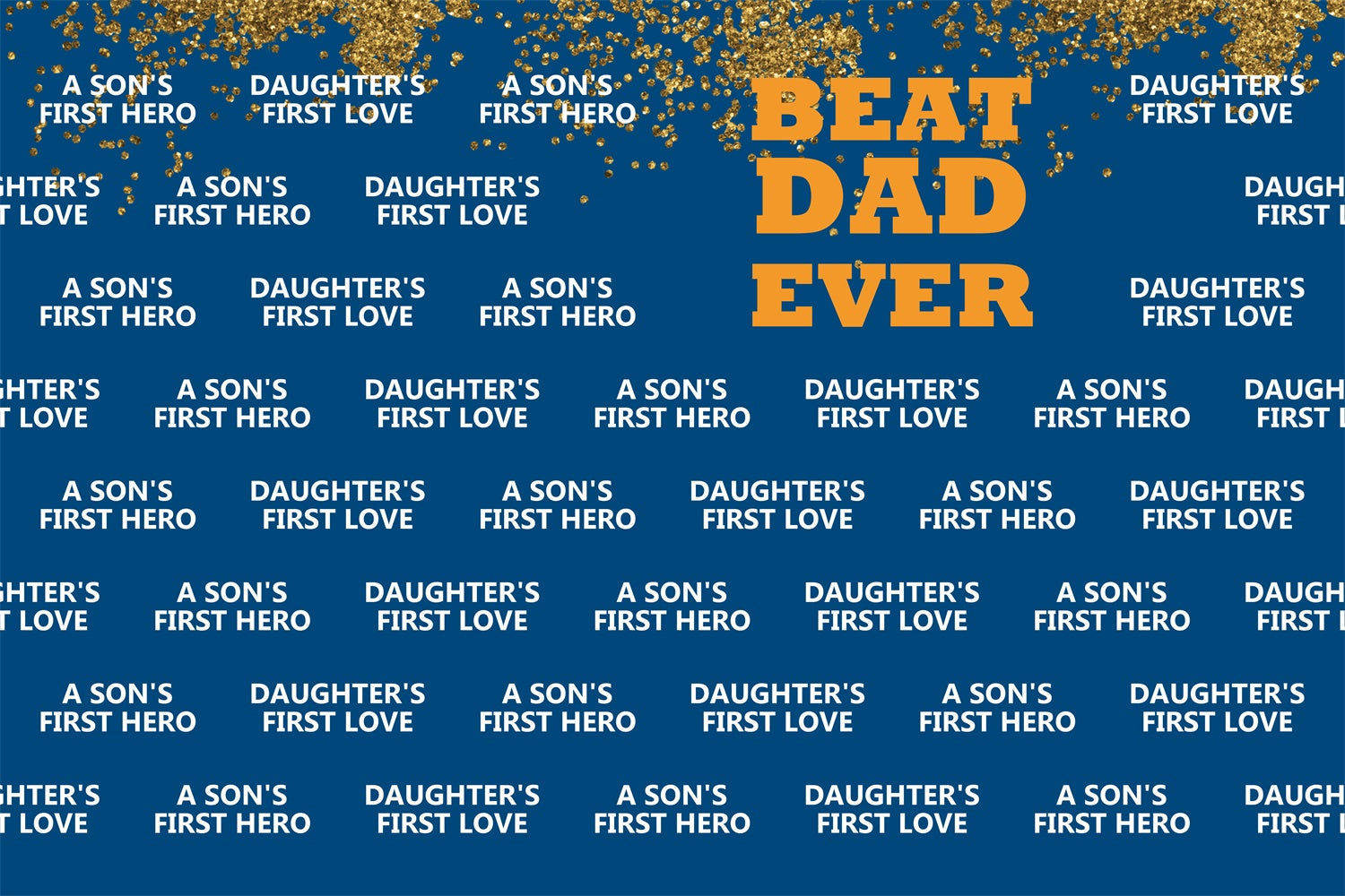 Vatertags-Fotohintergrund Marineblauer Wort-Hintergrund BRP4-69