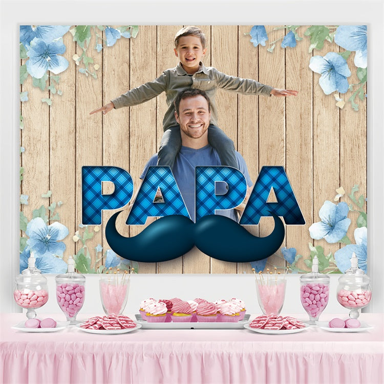 Vatertag Backdrop Ideen Landhausstil Floral Custom Backdrop BRP4-72