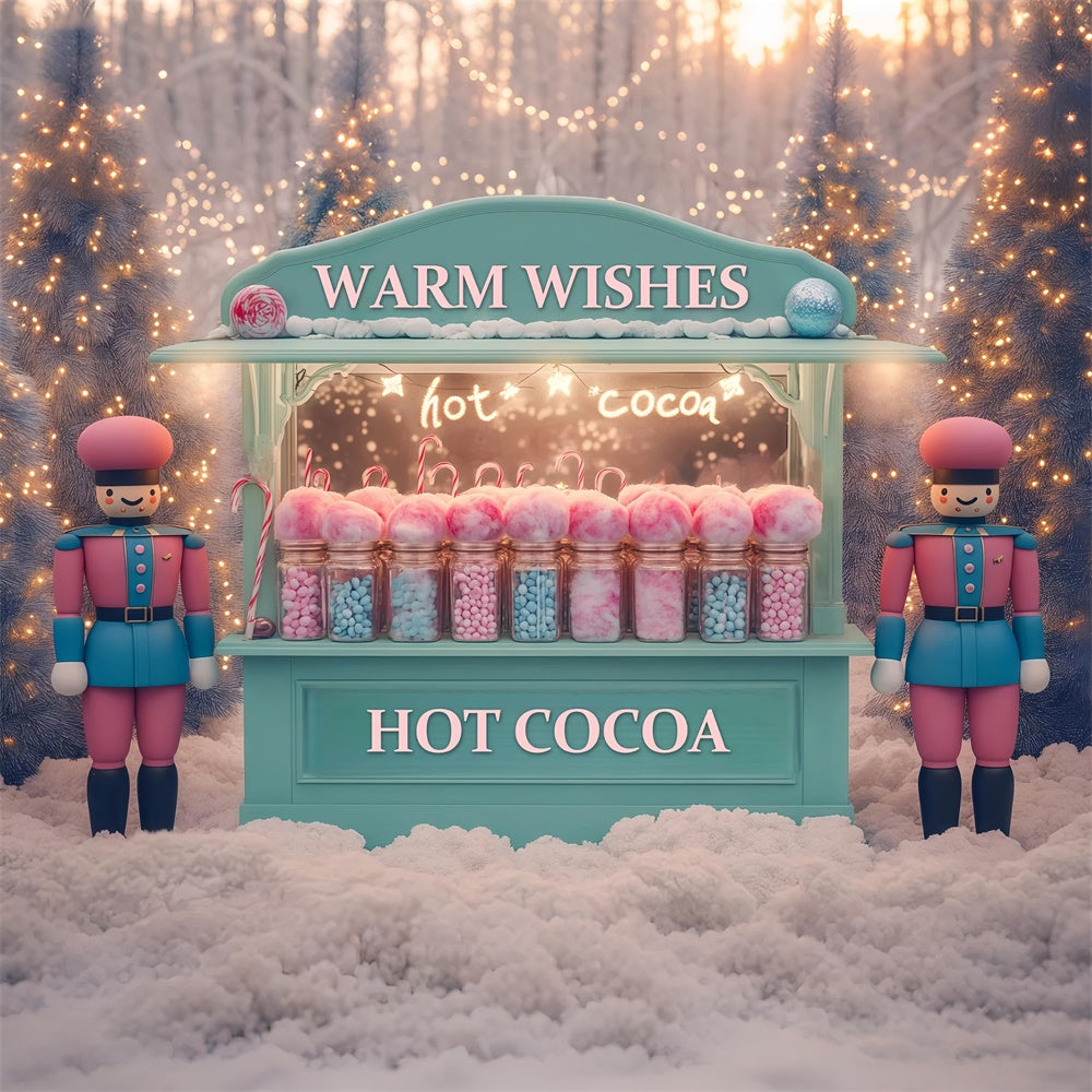 Weihnachten Backdrops für Fotos Cozy Sweet Stand Backdrop BRP57-146