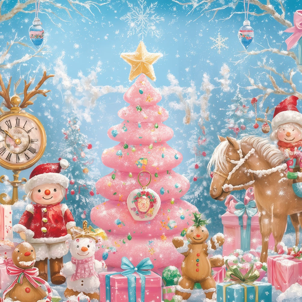 Weihnachten Fotokulisse Lebkuchen Jolly Ride Kulisse BRP57-147