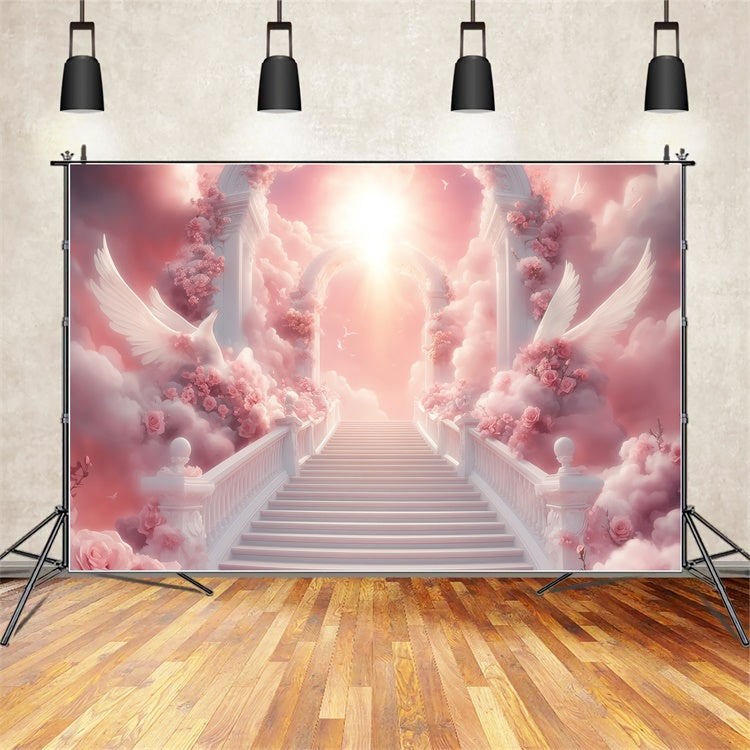 Wolke Backdrop Fotografie Engel Garten Tor Hintergrund BRP57-226