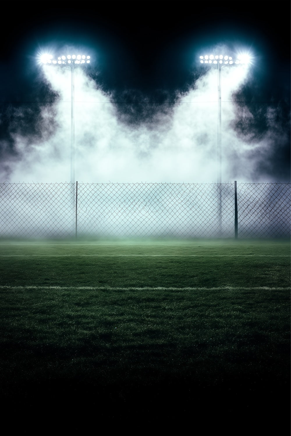 Sport-Fotohintergrund Nebel Spiel Lichter Hintergrund BRP57-292
