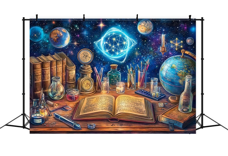 Back To School Backdrops Stellar Discovery Schreibtisch-Hintergrund BRP57-39