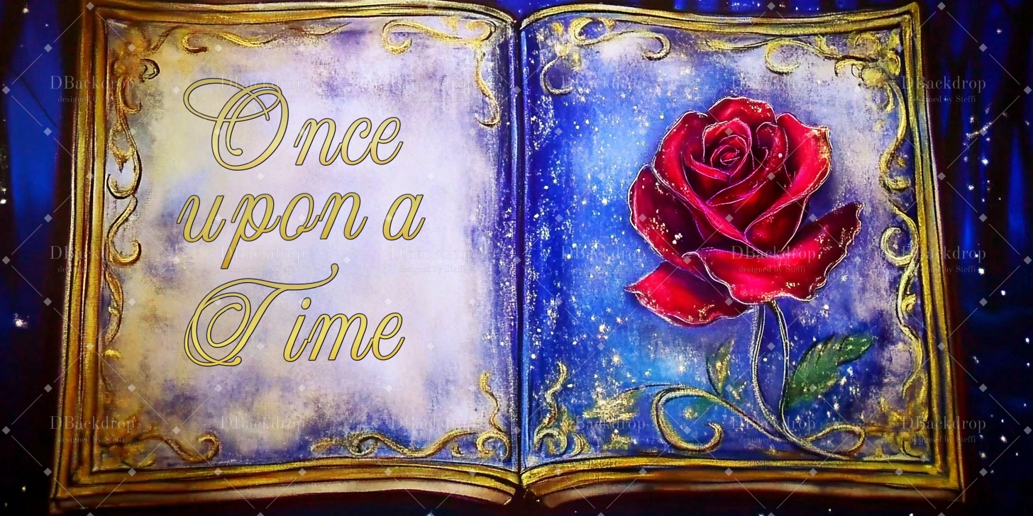 Bühnenhintergrund „Die Schöne und das Biest“ Theater-Bühnenhintergründe CSH59-T21b