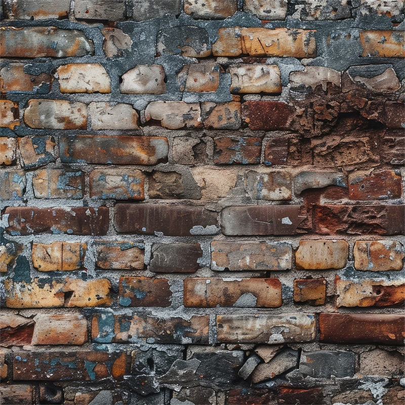 Backstein Backdrops Gealtert Rustikal Distressed Backstein Hintergrund CJJ3-36