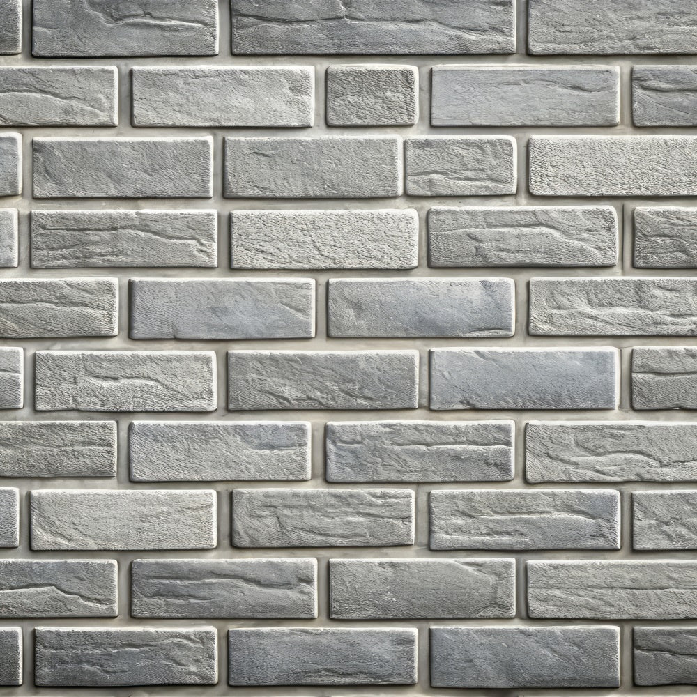 Graue Backsteinmauer Backdrop Texturierter grauer Stein Backdrop CJJ3-41