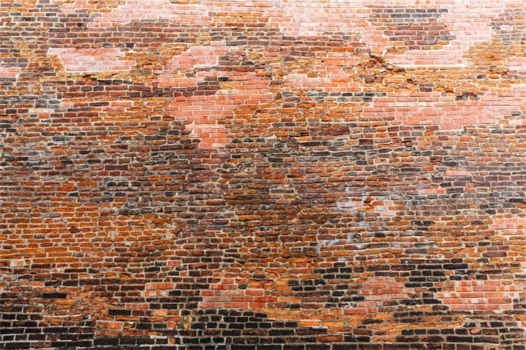 Backstein Backdrop Stoff Retro-Stil Variegated Brick Backdrop CJJ3-5
