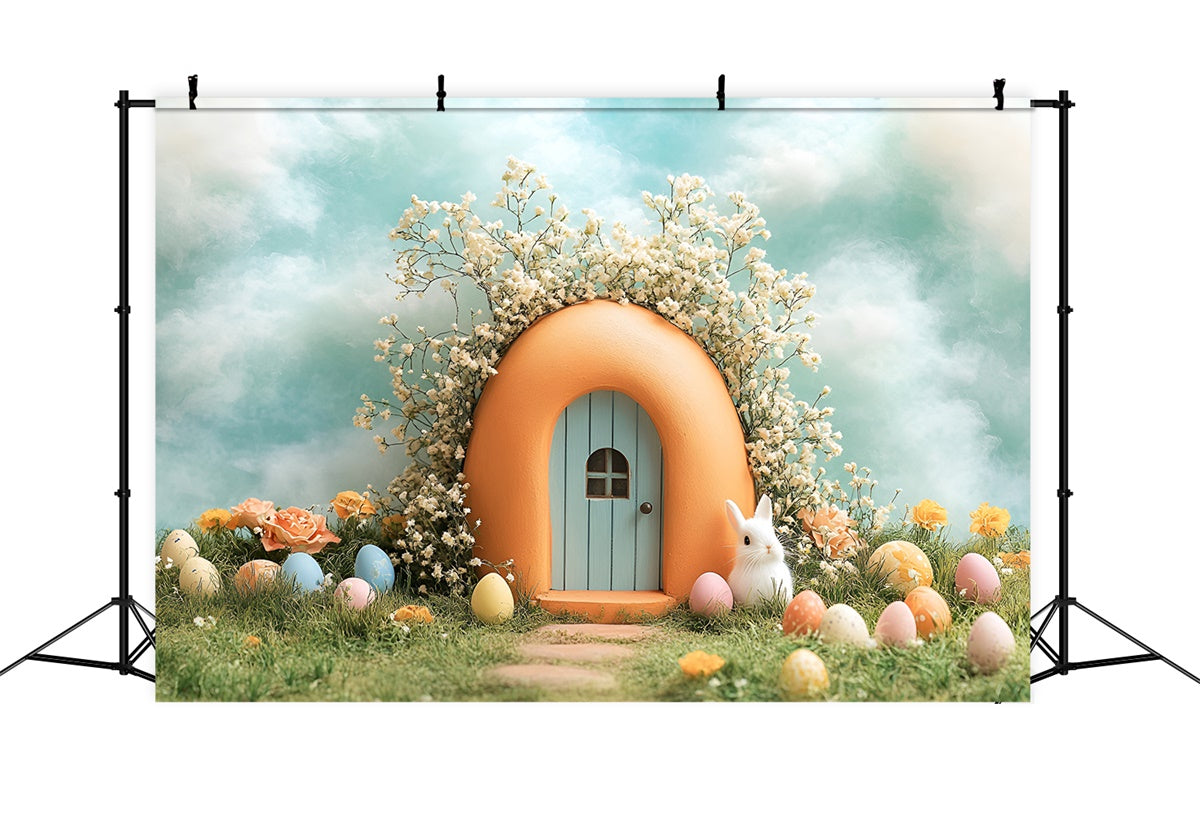 Ostern Backdrops Fotografie verträumt Pastell Bunny Haven Backdrop CSH2-72