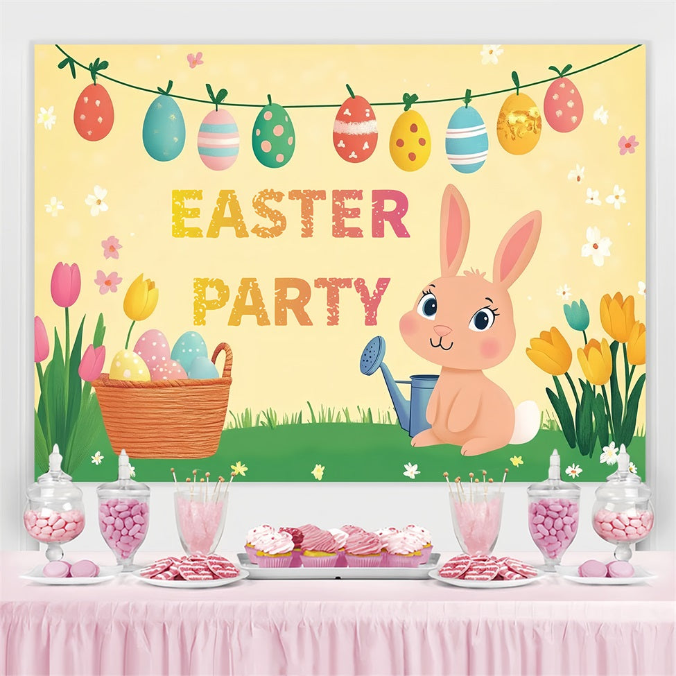 Osterei Backdrop Bunny Egg Hunt Personalisierte Backdrop CSH3-234