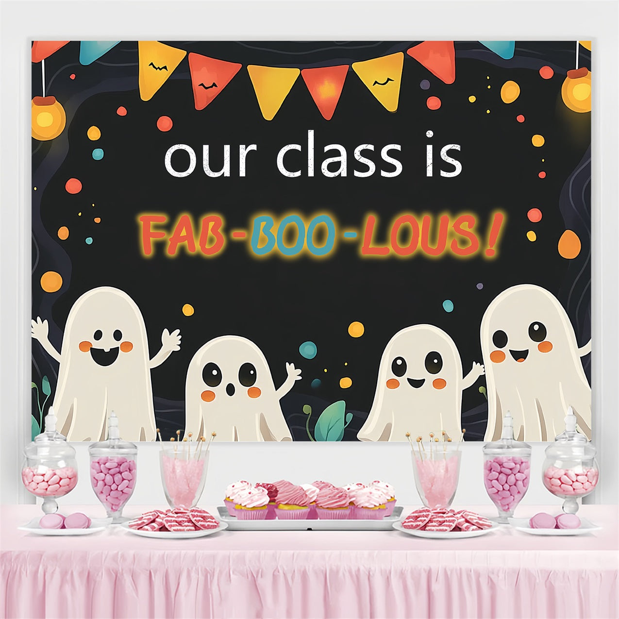 Back To School Fotokulisse Mystical Spooky Schule Hintergrund CSH3-69