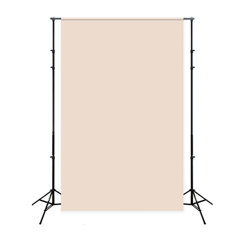 Volltonfarbe Backdrops Light Almond Cream Backdrop CSH4-167