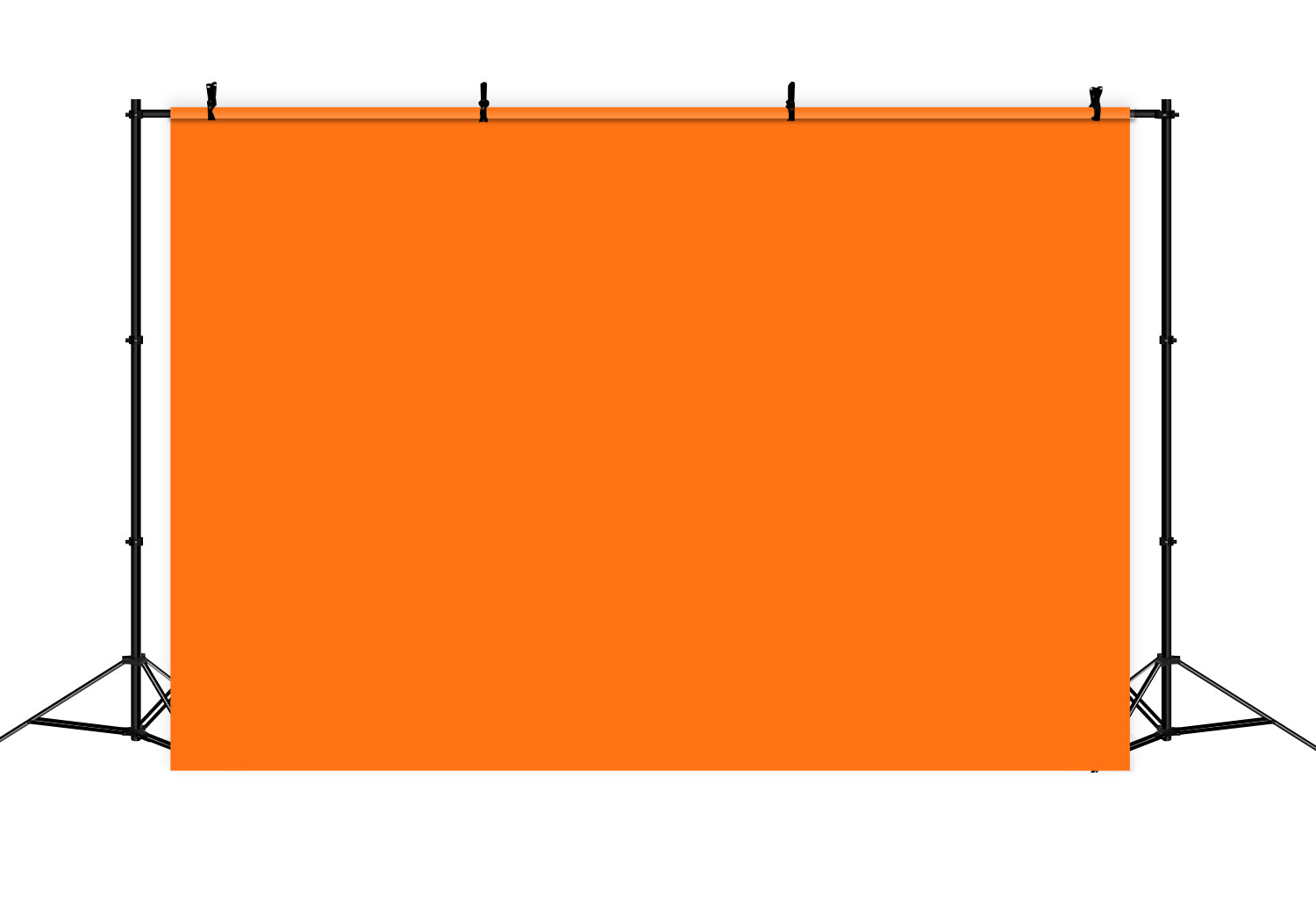 Orange Fotografie Backdrop Vibrant Orange Backdrop CSH4-171