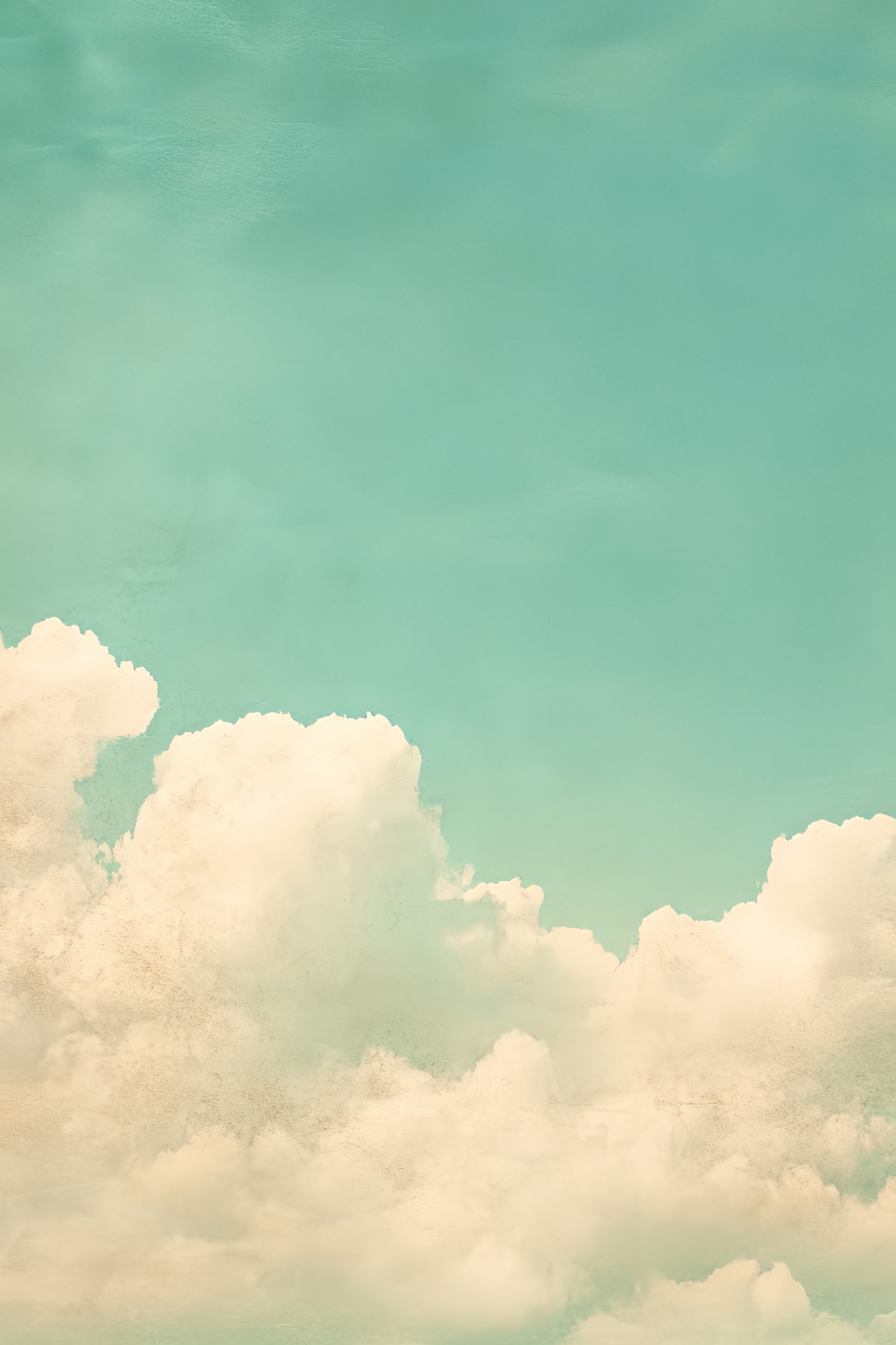 Schulfoto-Hintergrundkulissen Wolkenlandschaft im Vintage-Stil Hintergrund CSH4-189