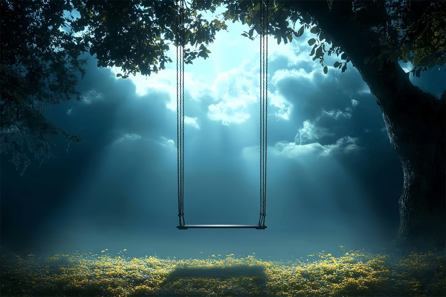 Himmel Fotografie Backdrop Dreamy Wolken Swing Backdrop CSH4-238