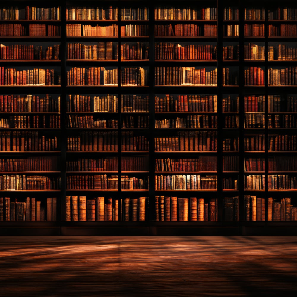 Alte Schule Backdrops Bibliothek Antike Bücherregal Backdrop CSH4-413