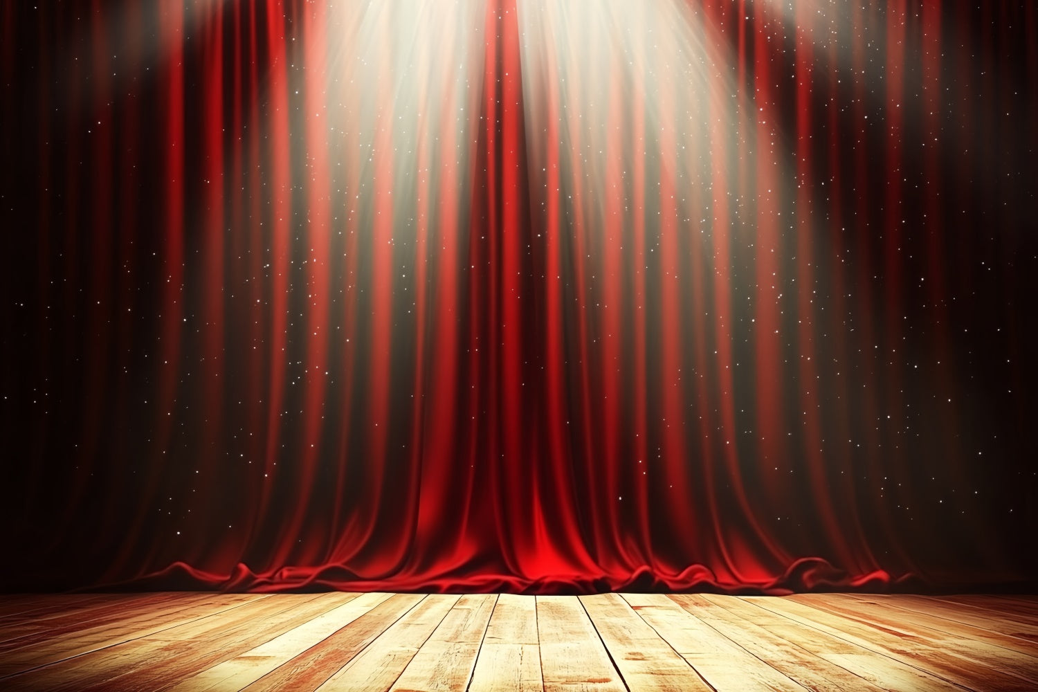 Bühne Backdrop Rot Vorhang Spotlight Drama Backdrop CSH5-162
