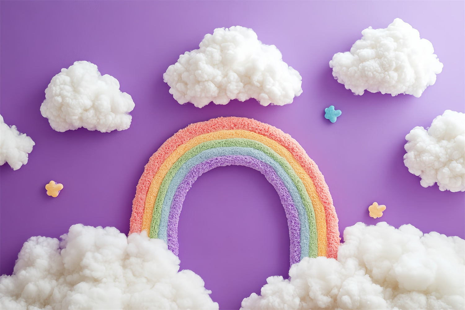Regenbogen Fotohintergrund Wolkenbogen Fantasy Kinder Hintergrund CSH5-265