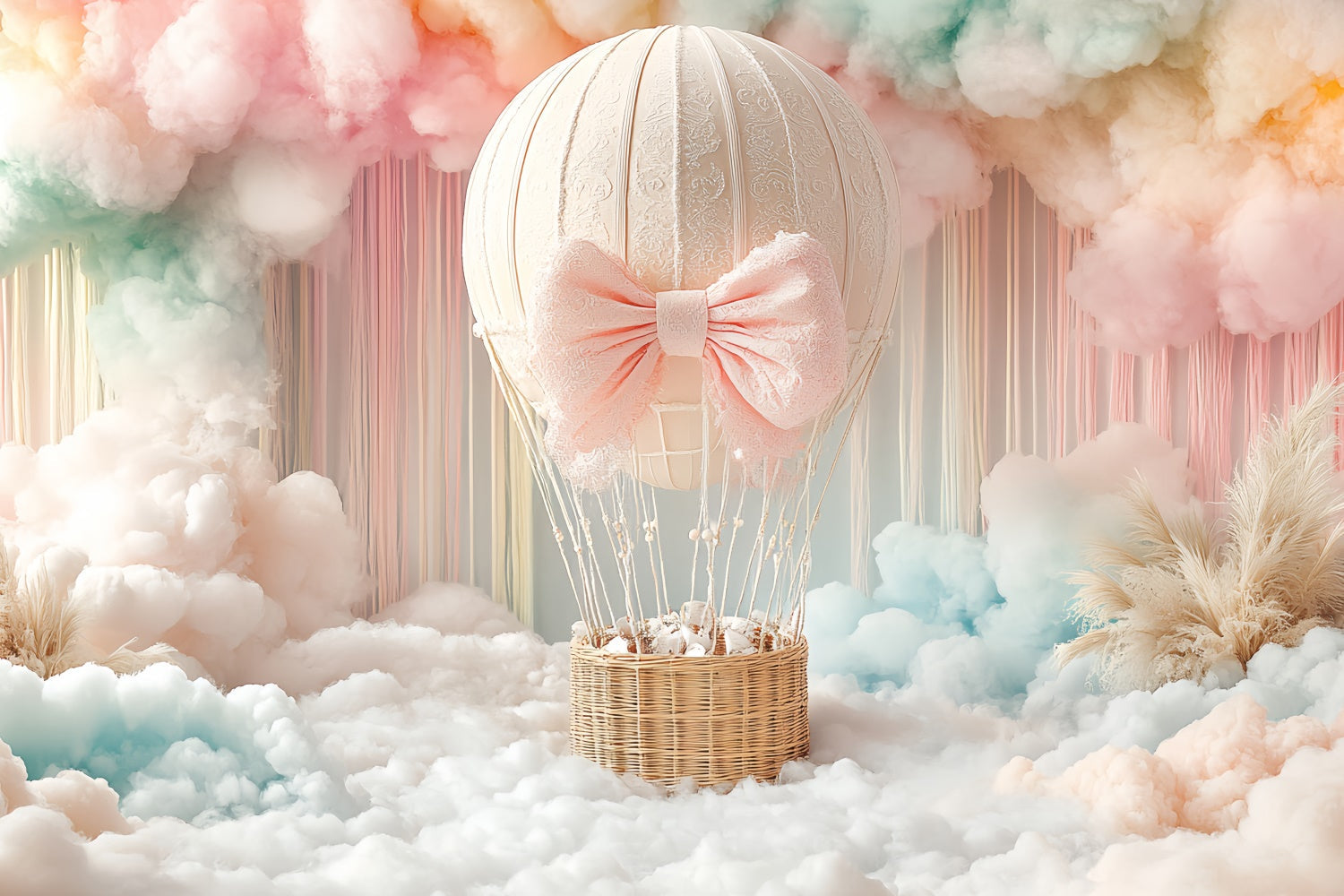 Newborn Backdrops Blush Cloud Ballonfahrt Backdrop CSH5-297
