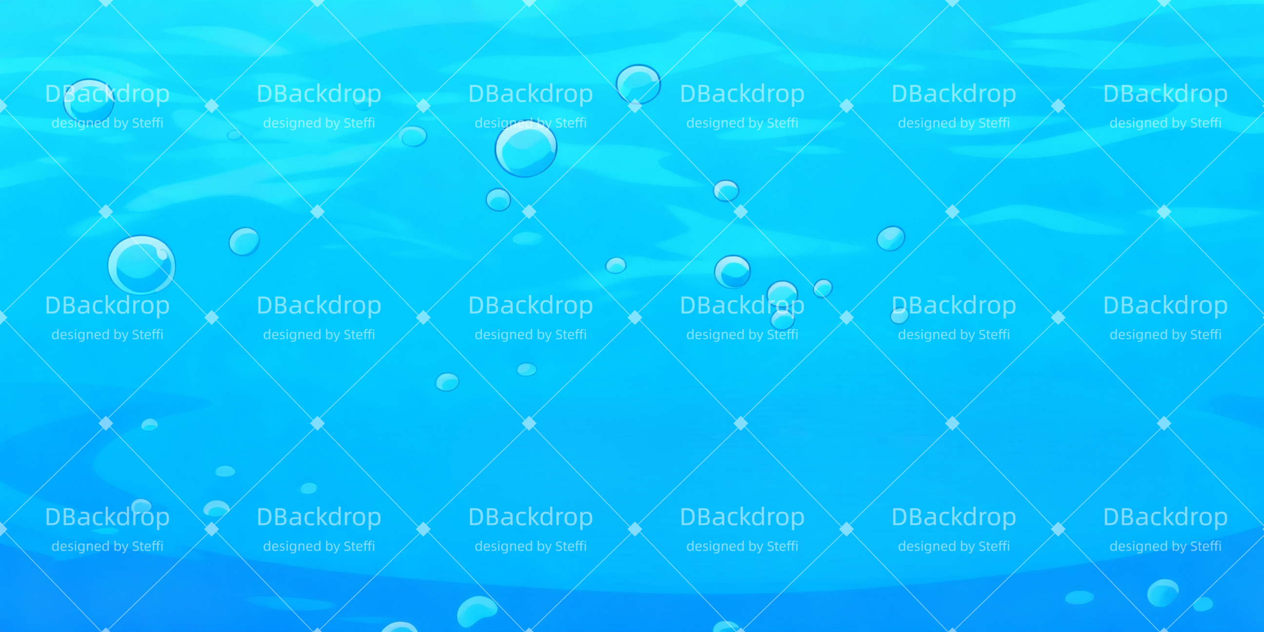 Theaterbühne Vorhang Unterwasserwelt Theaterbühnenbau CSH510-T112