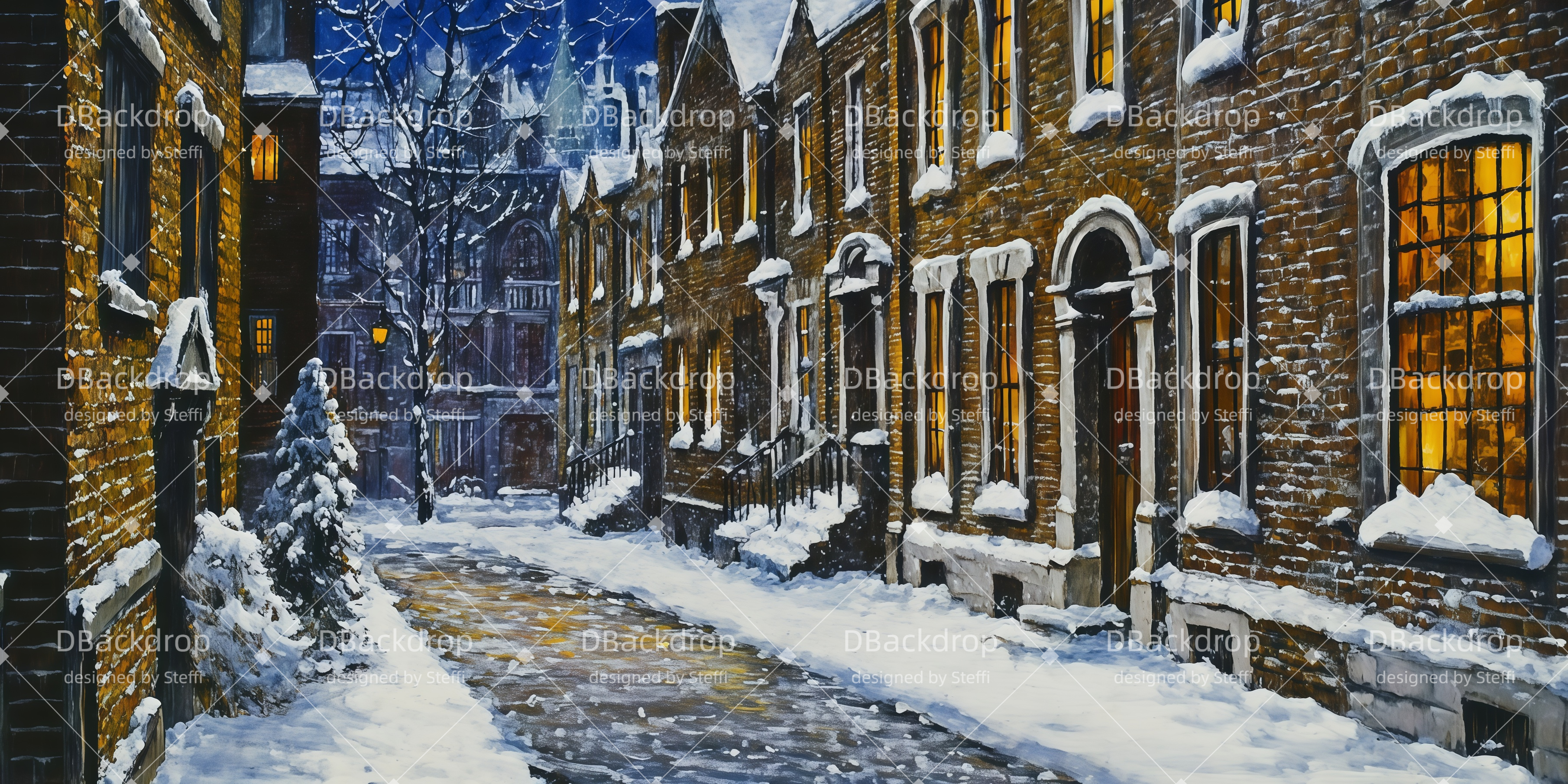 Theater Vorhang Winterstraße Theatervorhang Kaufen CSH510-T72