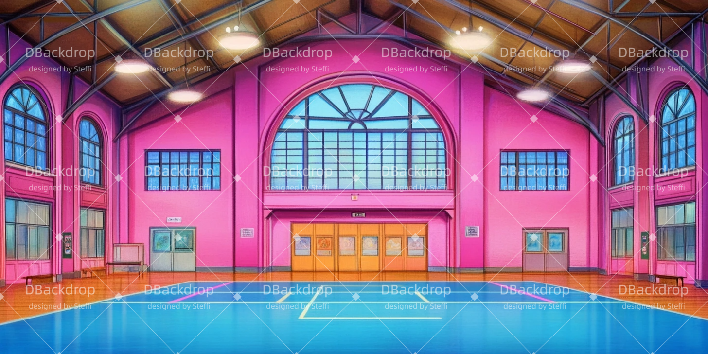 Vorhang Theater Schulsporthalle Backdrop Theater CSH511-T62