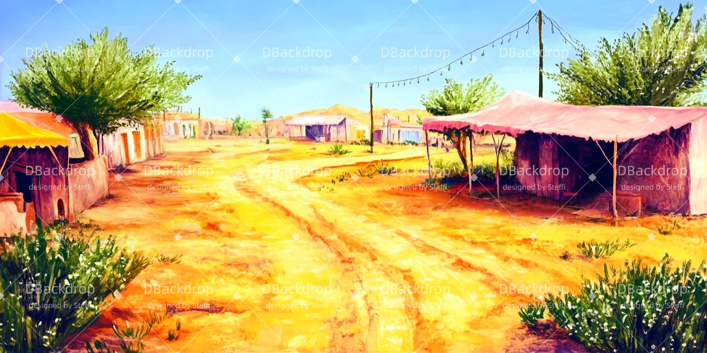 Vorhang Theater Wüstendorfweg Backdrop Theater CSH511-T77