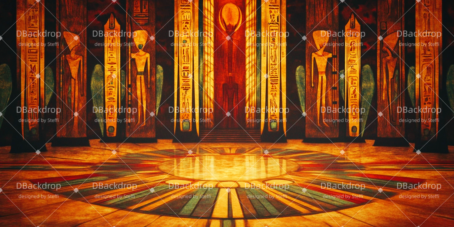 Theater Backdrops Inneren des Pharaonenpalasts Theaterwand CSH511-T79