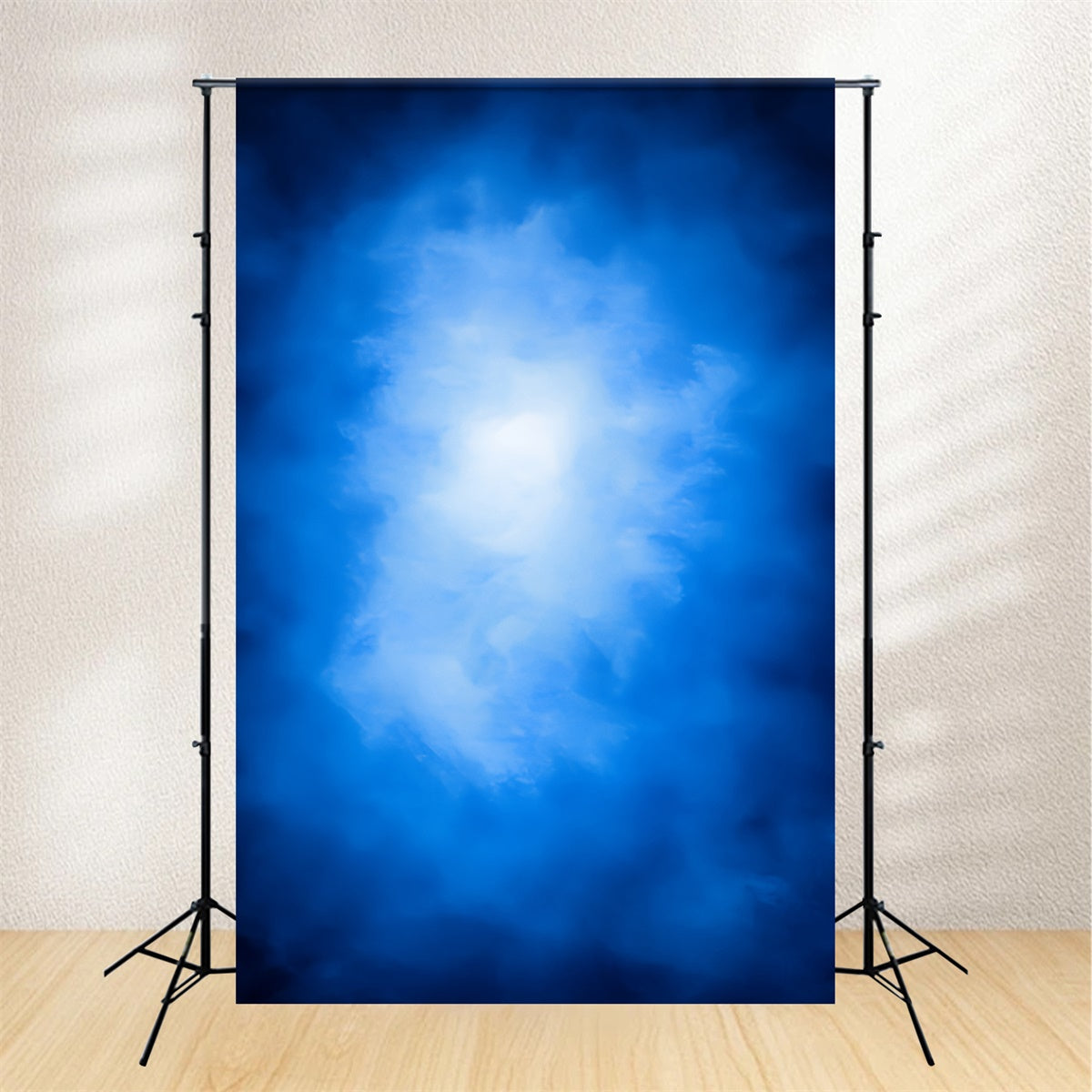 Blau Hintergrund Fotografie Blau Rauch Strahlen Hintergrund CSH57-22