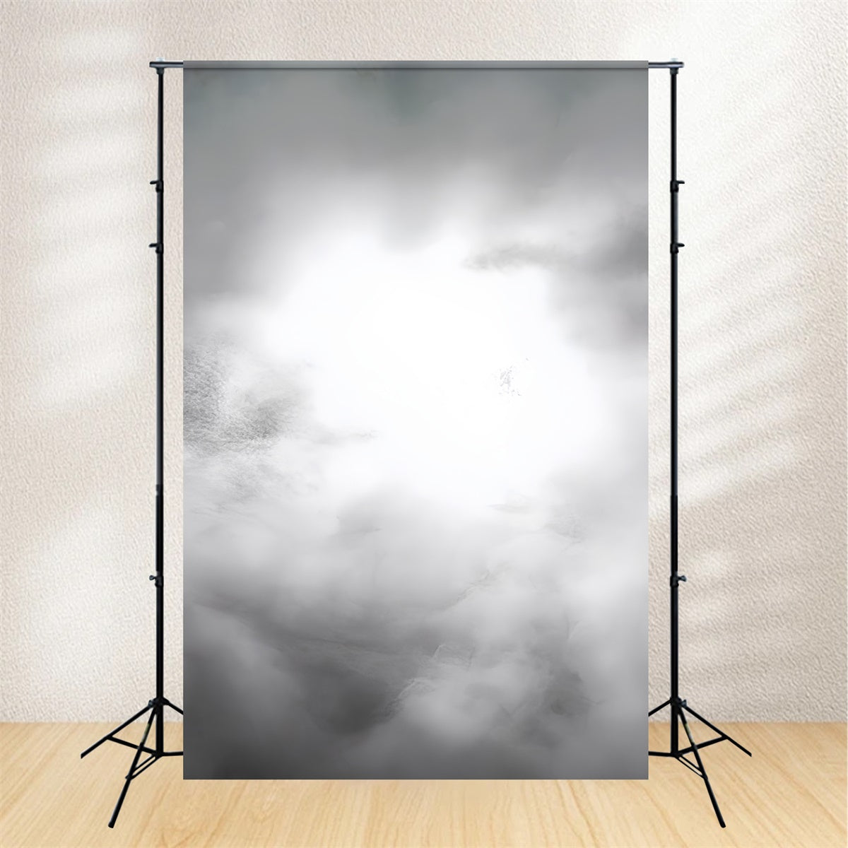 Grauer Hintergrund Fotografie Nebliger Nebel Traum Hintergrund CSH57-24