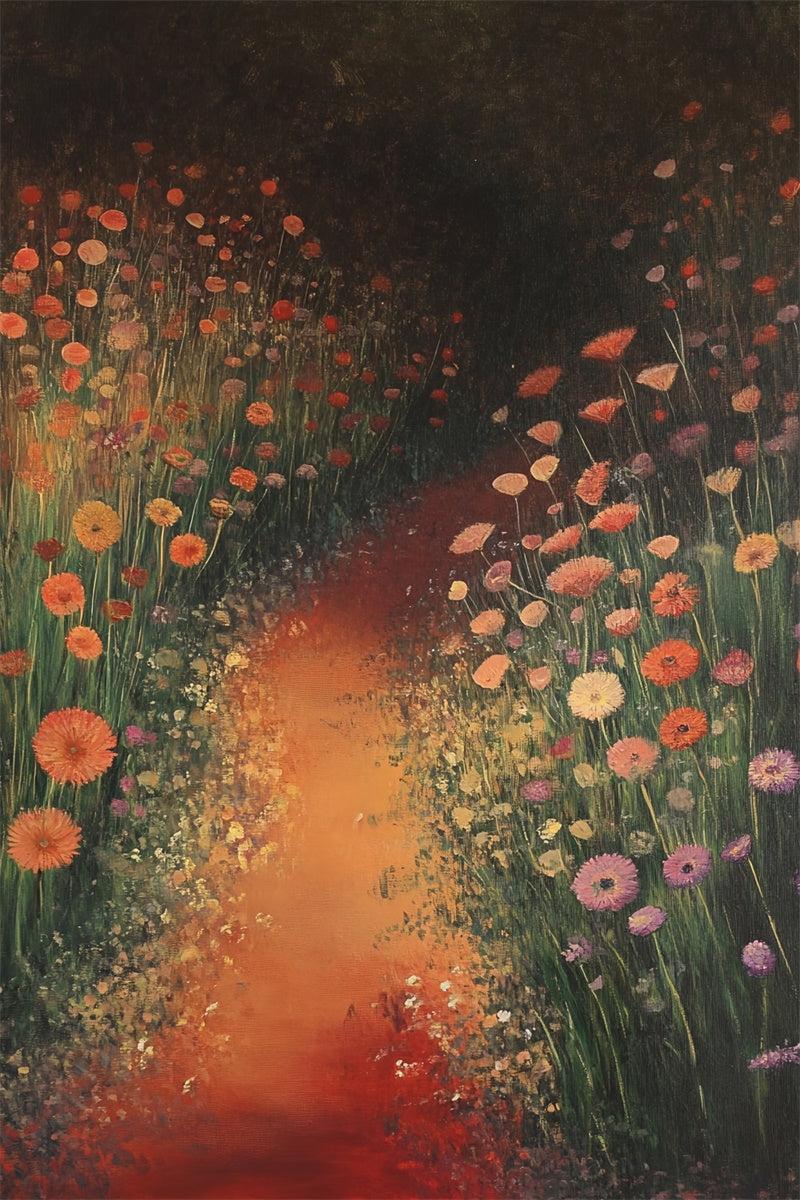 Malerei Backdrop Bloom Pathway Reverie Video Fotohintergrund CSH57-262