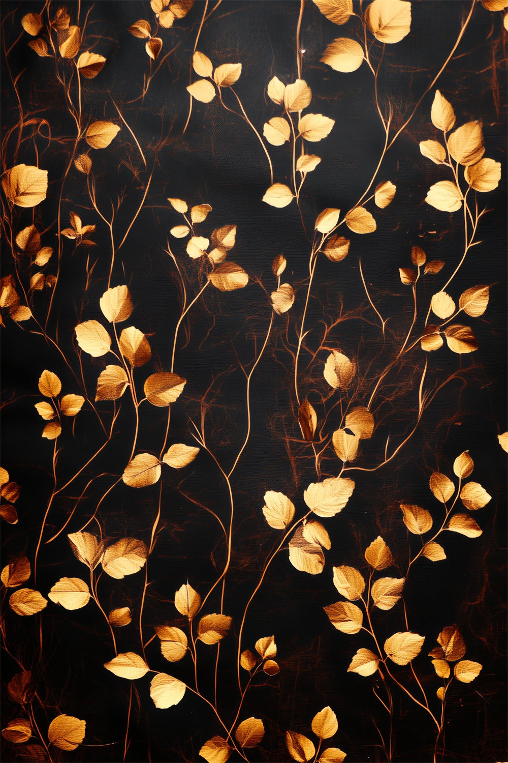 Fine Art Fotografie Hintergrund Luxe Leaf Gilded Fotohintergrund CSH57-264