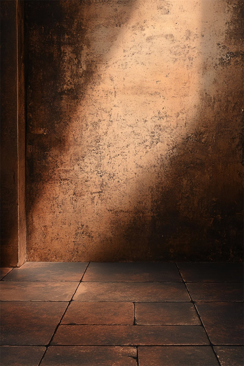 Fine Art Fotografie Backdrops Mocha Gebrannte Wand Fotohintergrund CSH57-272