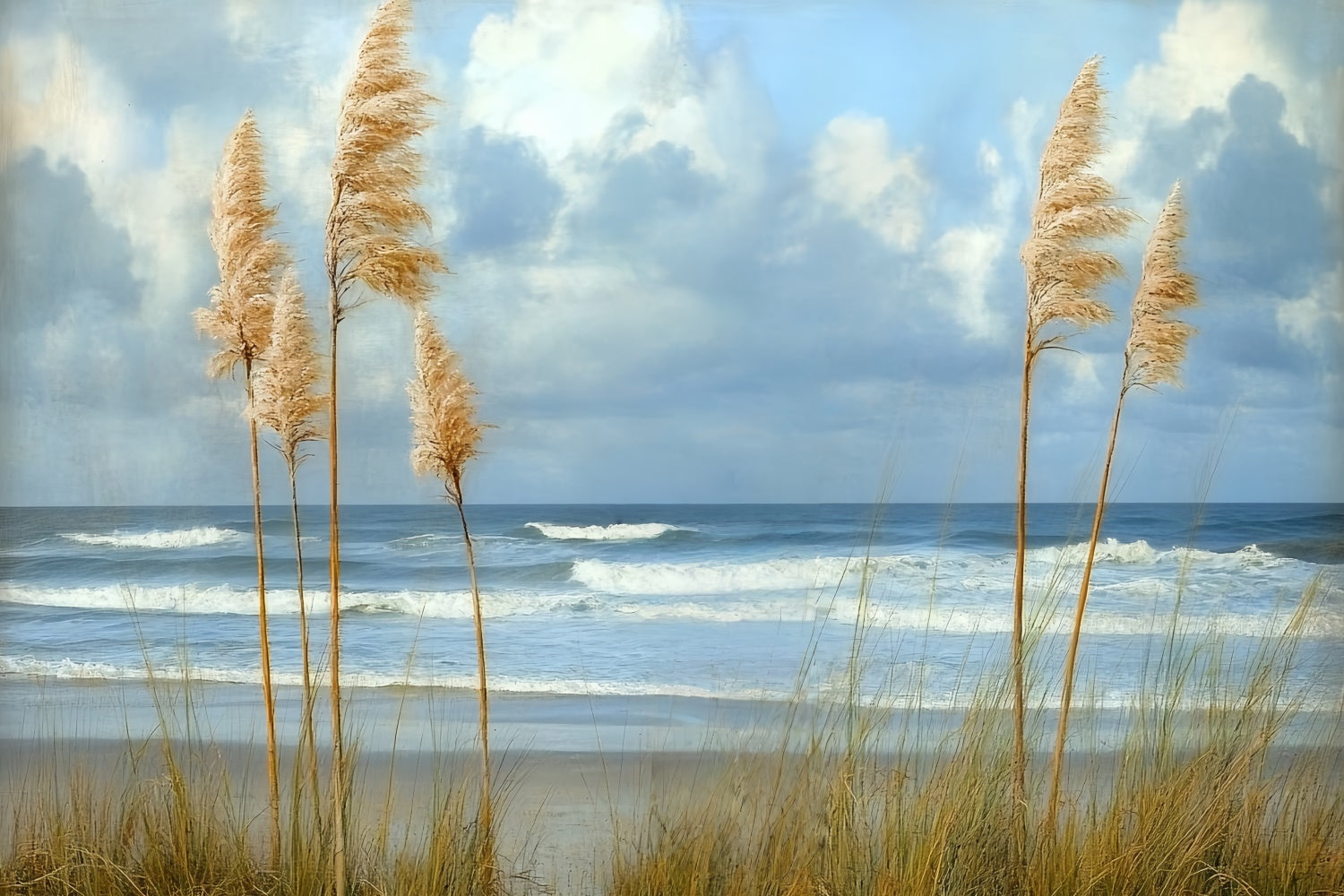 Fine Art Backdrop Coastal Whisper Breeze Video Fotohintergrund CSH57-275