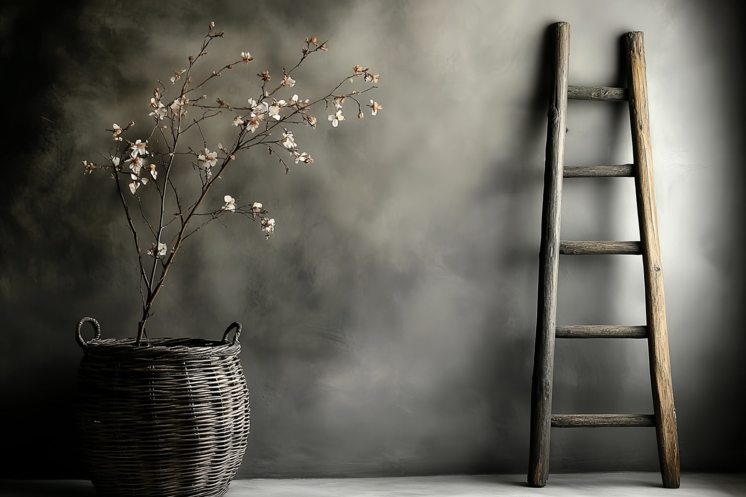 Backdrops Fine Art Rustic Ladder Bloom Videokulisse CSH57-278