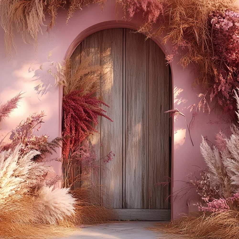 Boho Backdrop Fotografie Sonnenuntergang Blüte Bogen Foto Hintergrund CSH57-301