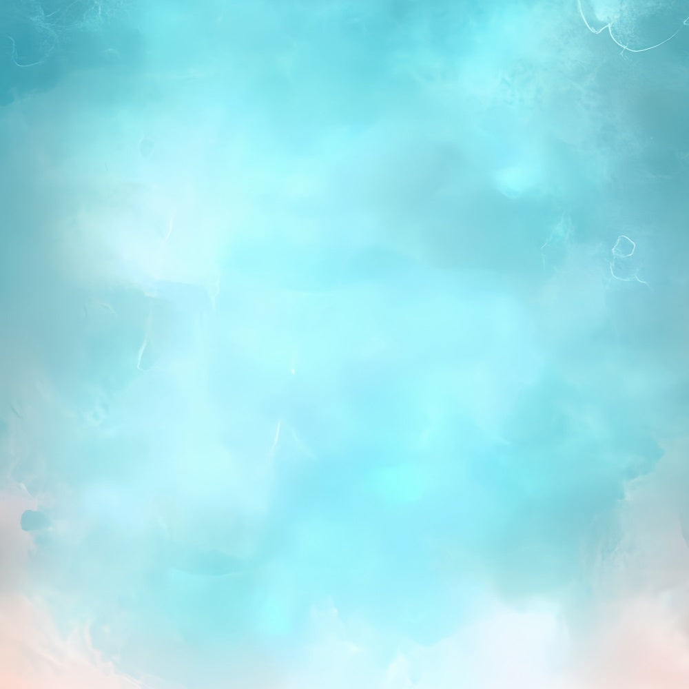 Aquarell Foto Hintergrund Sanfte Pastell-Aqua-Nebel-Abstrakte Fotografie-Studio Hintergründe CSH58-189