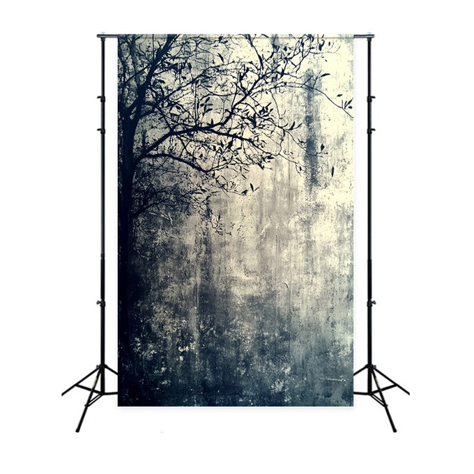 Halloween Backdrop Abstrakter Spukbaum Textur Backdrop CSH6-114