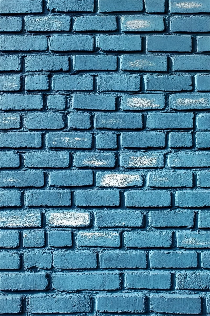 Backstein Backdrop Fotografie Faded Indigo Street Wall Backdrop CSH6-160
