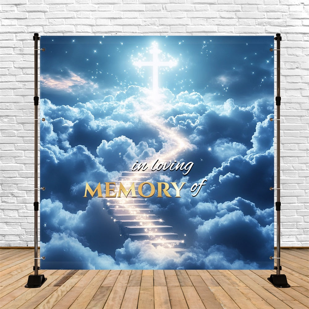 Gedenkkulisse Treue Reise Tribut Individuelles Backdrop CSH6-358