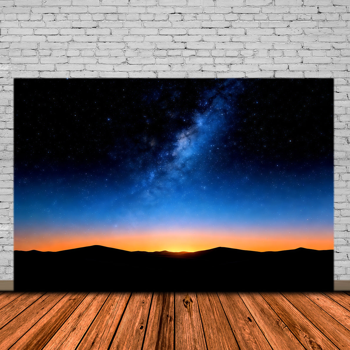 Himmel Fotohintergrund Milchstraße Horizont Farbverlauf Wolkenhintergrund CSH62-131