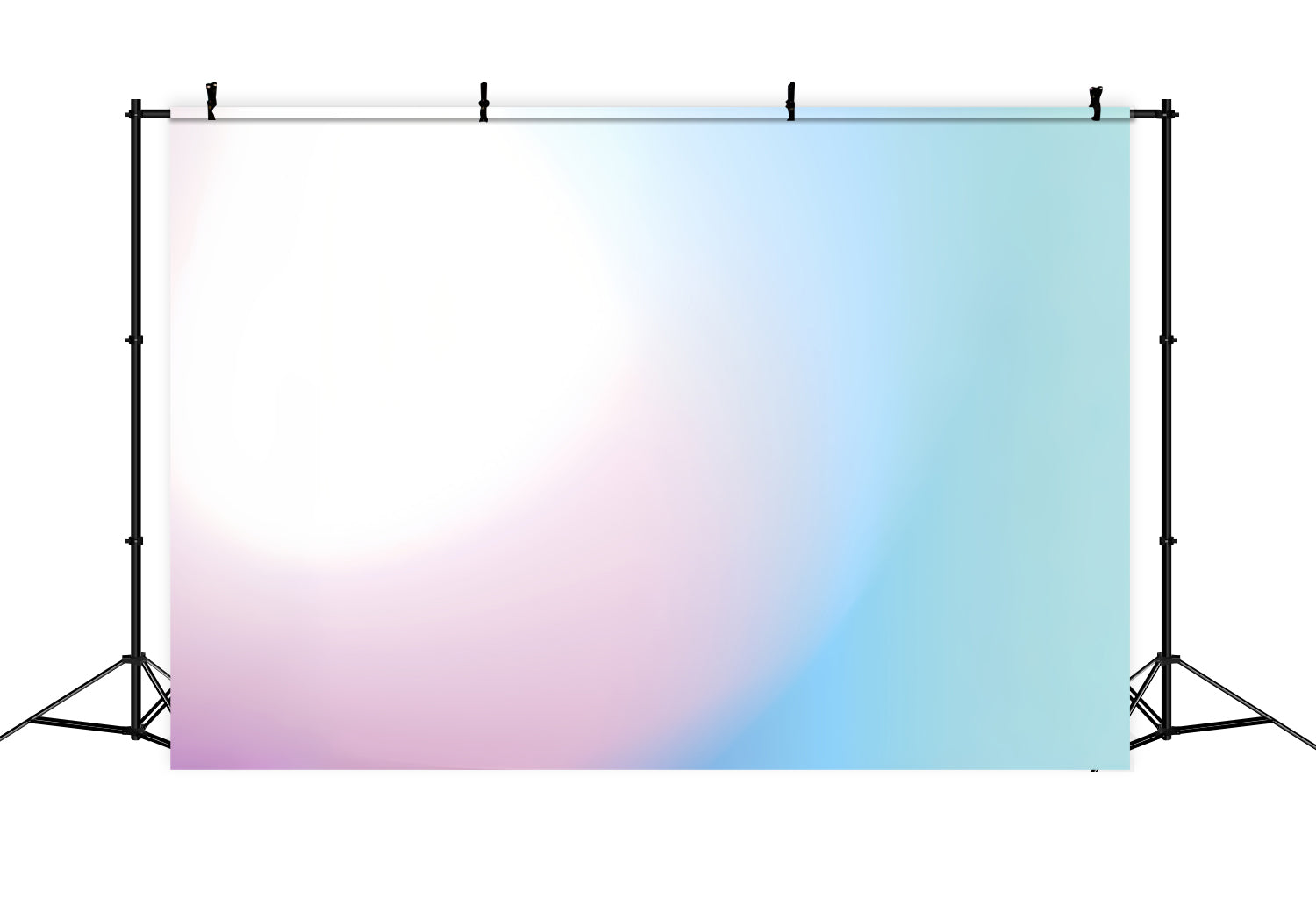 Hintergrund mit Farbverlauf in Hellblau und Lila für Porträtaufnahmen CSH62-34