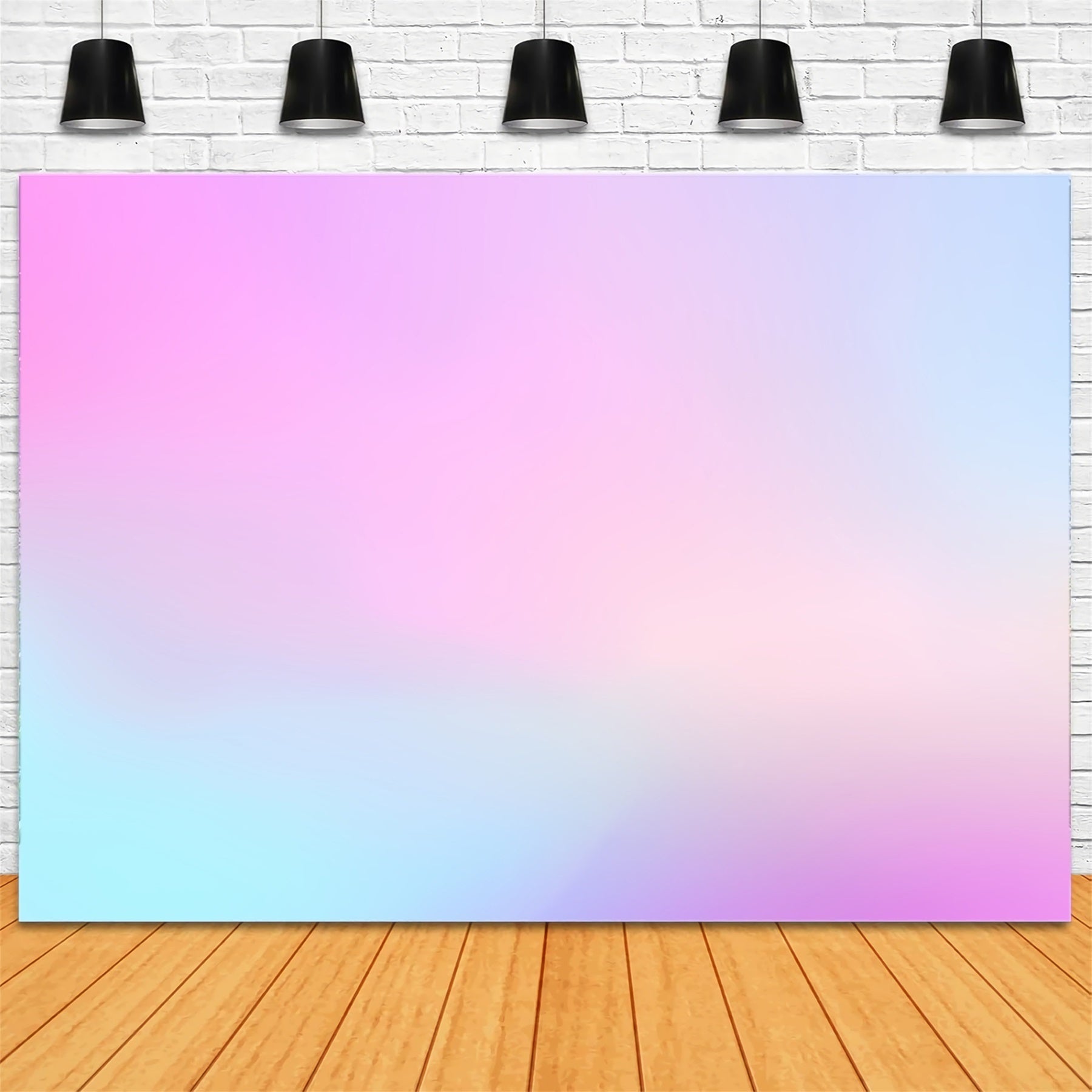 Porträt-Hintergrund mit Farbverlauf Blush Pink Blue Fade-Hintergründe für professionelle Porträtaufnahmen CSH62-39