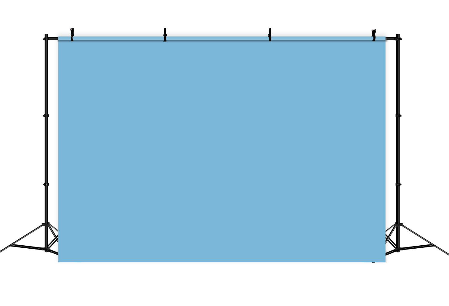 Blauer Hintergrund Frisches Himmelblau Reiner Farbton Einfarbige Fotohintergründe CSH62-9