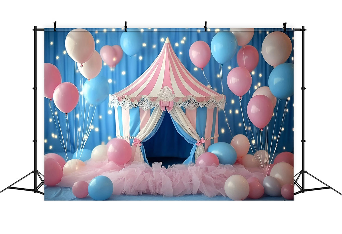 Karneval Backdrops Elegantes Zirkuszelt Ballon Backdrop GQ5-126
